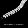 Factory Price Crystal Silver Elegent Rome Bracelet For Lady